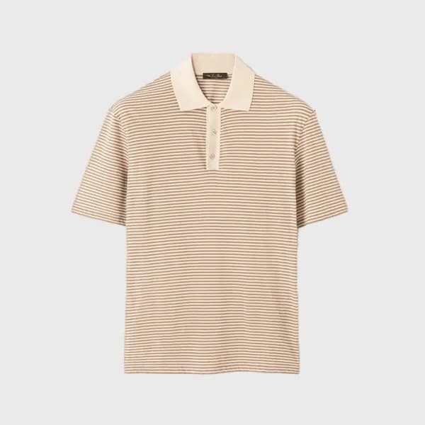 로로피아나 남성 폴로 반팔티 - Loro Piana Mens Polo Tshirt - lp… - 1