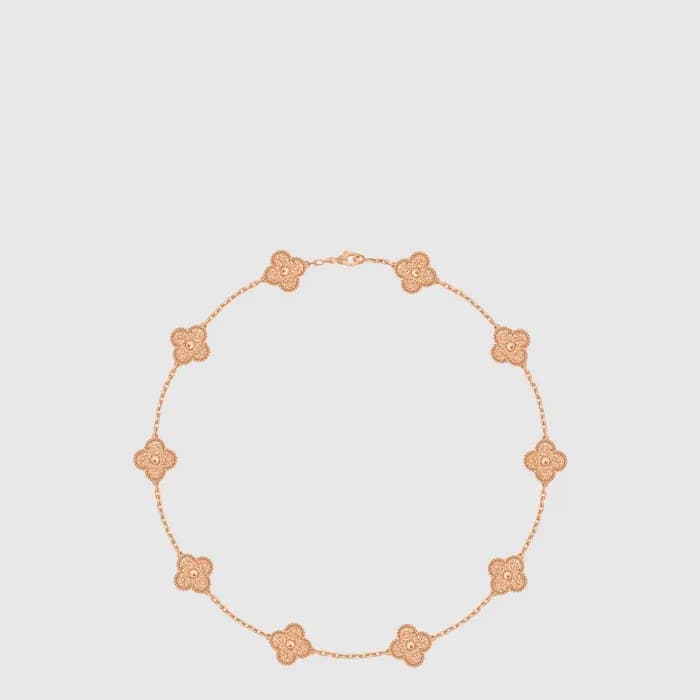 반클리프 아펠 여성 빈티지 알함브라 네크리스 - Van Cleef & Arpels Wome… - 1