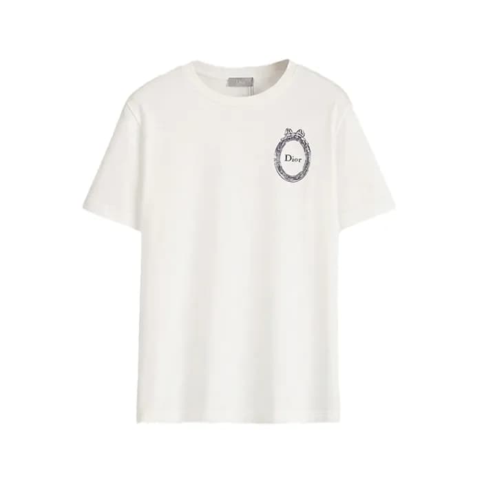 디올 여성 라운드 티셔츠 - Dior Womens Round Tshirt - dic1595… - 1