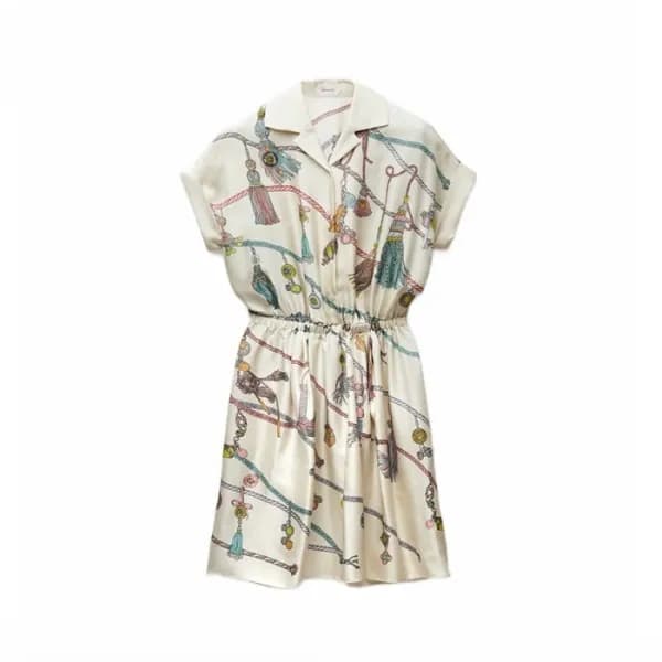 베르사체 여성 실크 드레스 - Versace Womens Silk Dress - vec16265x