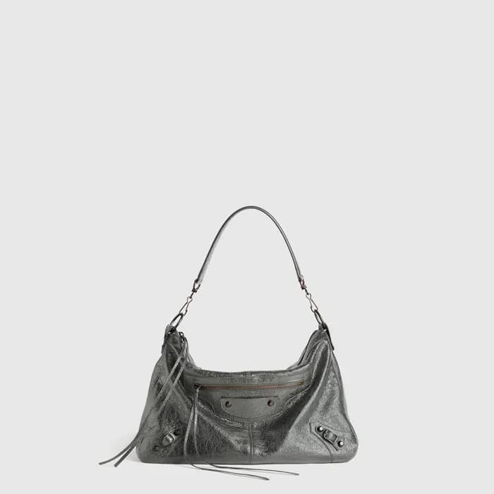 발렌시아가 여성 르 시티 모토 미디엄 - Balenciaga Womens Le City Moto Medium - bab16632x - 1