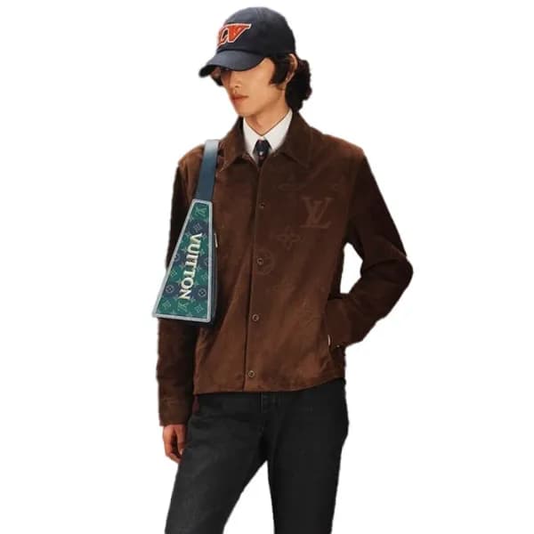 루이비통 남성 가죽 자켓 - Louis vuitton Mens Leather Jacket - lvc16899x - 1