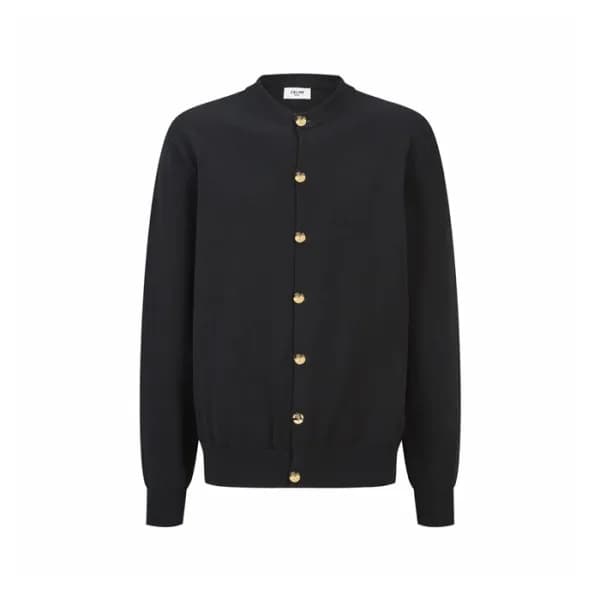 셀린느 남/녀 라운드 가디건 - Celine Unisex Round Cardigan - cec17177x
