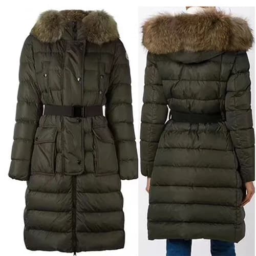 [몽클레어] 17 다운코트 여성용 카키 95% 오리털 mo0003m - Moncler 17… - 1
