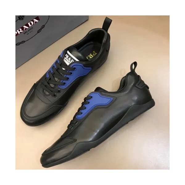 PRADA 2018 MENS LEATHER SKEAKERS - 프라다 남성 레더 스니커즈 … - 1