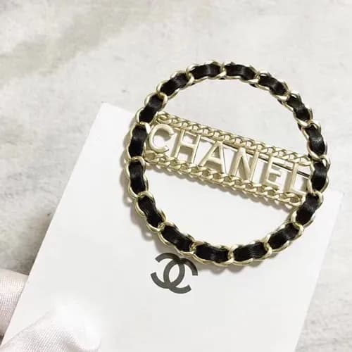 CHANEL Yellow Gold Brooch - 샤넬 여성용 18k도금 옐로우 골드… - 1