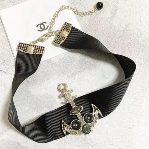 CHANEL Choker 18k White Gold - 샤넬 여성용 목걸이 18K도금… - 1