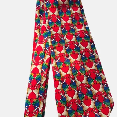 GIVENCHY MENS NECKTIE RED - 지방시 남성용 넥타이 레드 - 1