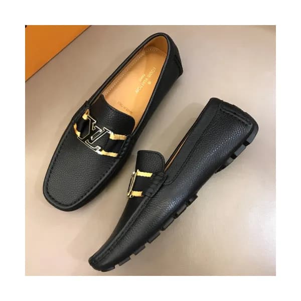 Louis Vuitton 2018 Mens Strap Leather Loafer - 루이… - 1