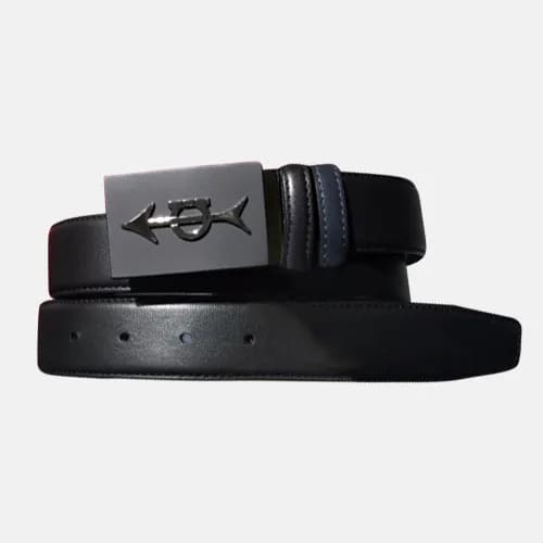 Salvatore Ferragamo 2019 Mens Box Buckle Leather … - 1