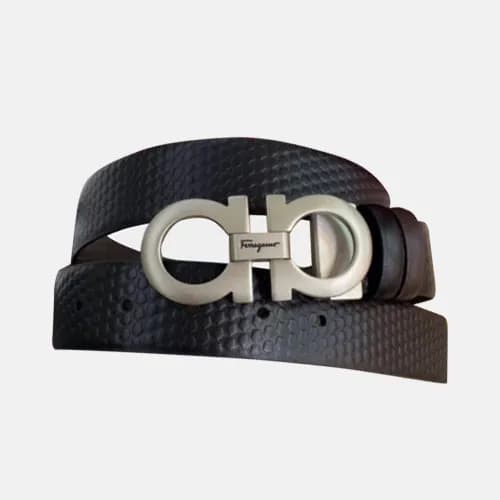 Salvatore Ferragamo 2019 Mens Business Gancini Buc… - 1