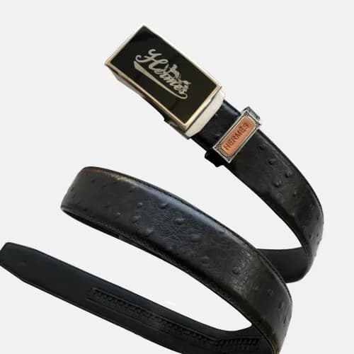 Hermes 2019 Mens Box Automatic Buckle Leather Belt… - 1