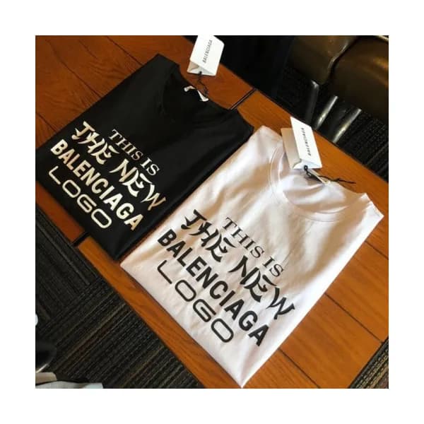 Balenciaga 2019 Mm/Wm New Out Crew - neck Cotton … - 1