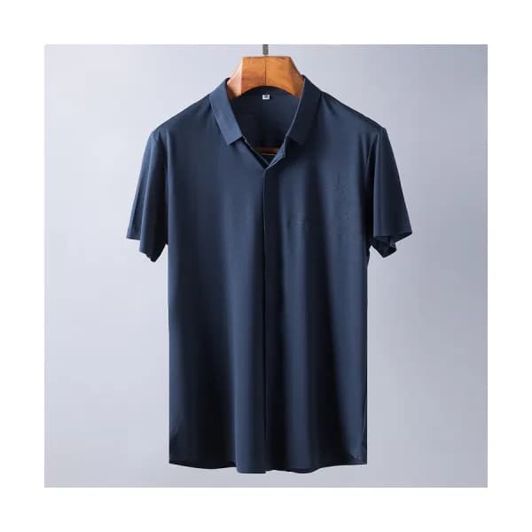 Emporio Armani 2019 Mens Business Cotton Short Sle… - 1
