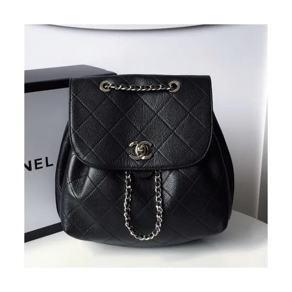Chanel Leather Women Back Pack ,24CM - 샤넬 레더 여성용 백… - 1