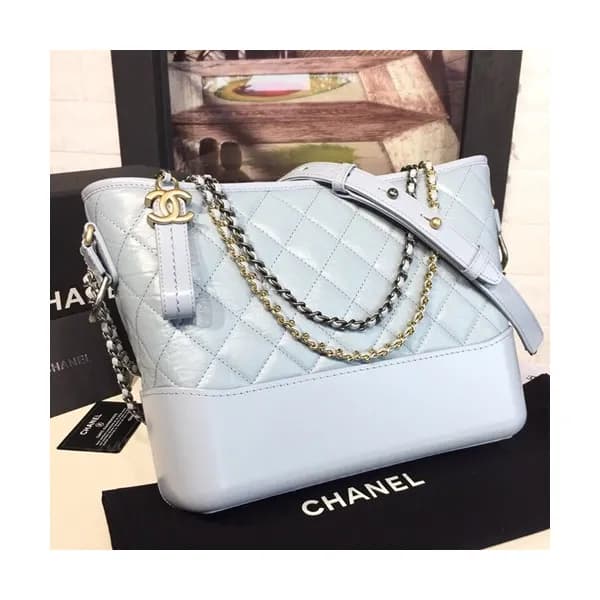 Chanel 2018 Gabrielle Hobo Leather Shoulder Bag ,2… - 1