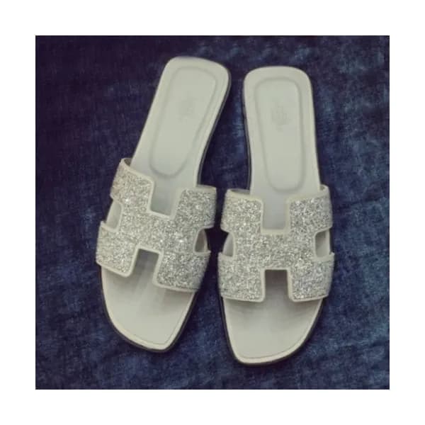 Hermes 2019 Womens Classic Oasis Glitter Leather S… - 1