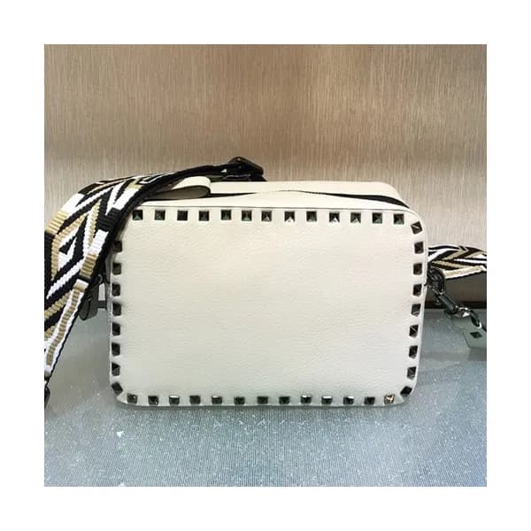 Valentino 2019 Leather Camera Shoudler Bag,24CM - … - 1