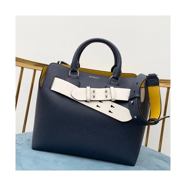 Burberry 2019 Leather Tote Shoulder Bag, 28cm - 버버… - 1