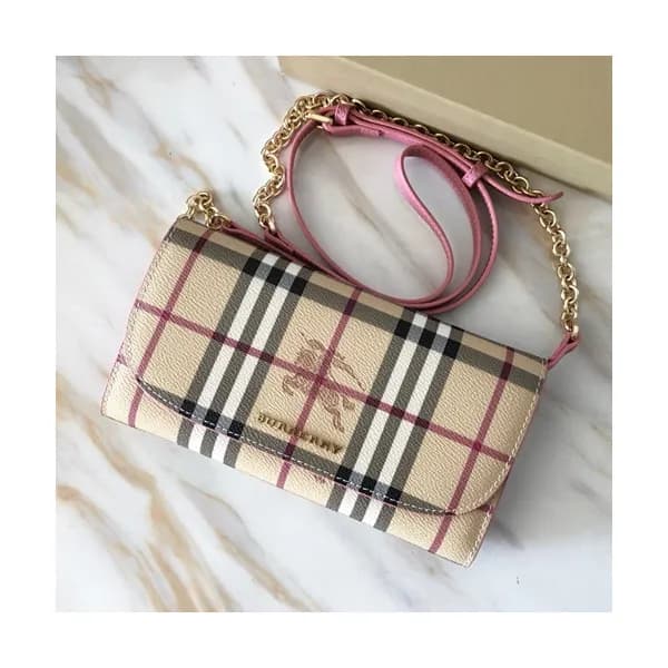 [파격세일]Burberry 2019 Wallet Clutch Chain Shoulder C… - 1