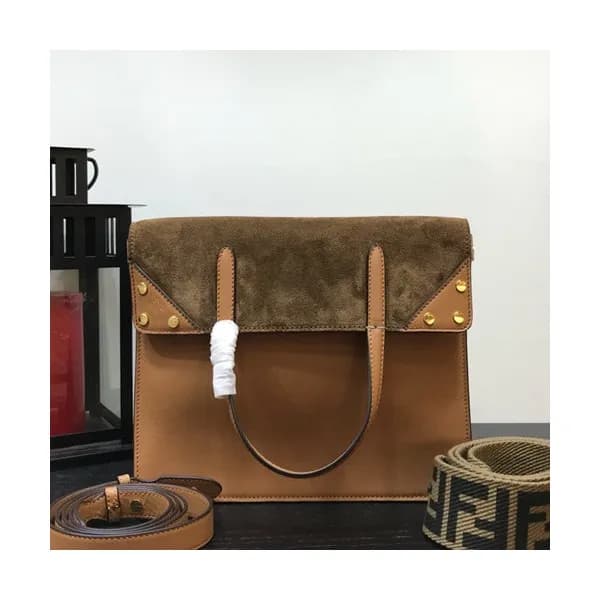 Fendi 2019 Leather Tote Bag ,25/30CM - 펜디 2019 레더 … - 1