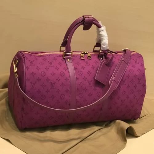 Louis Vuitton 2019 Denim Monogram Bag,50cm - 루이비통 … - 1