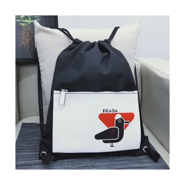 Prada 2019 Nylon&Leather Back Pack ,43CM - 프라다 201… - 1