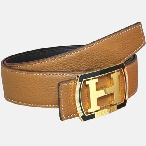 Hermes 2019 Mm/Wm Leather Belt - 에르메스 2019 남여공용 레더… - 1