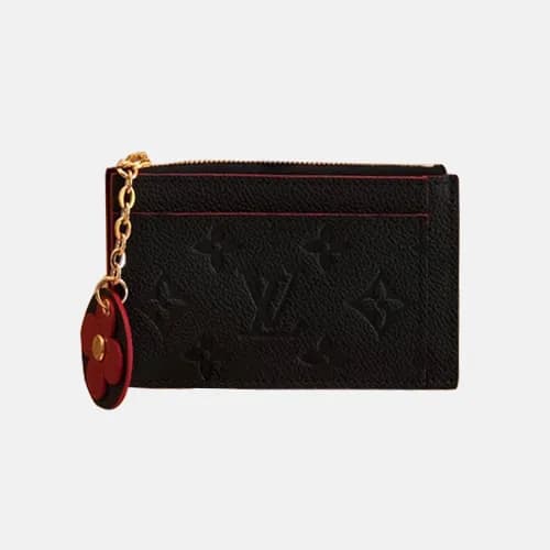 Louis Vuitton 2019 Monogram Empreinet Zipped Card… - 1
