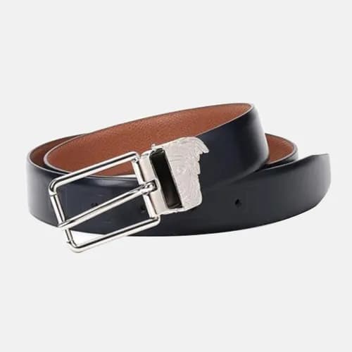 Versace 2019 Mens Leather Belt - 베르사체 2019 남성용 레더… - 1