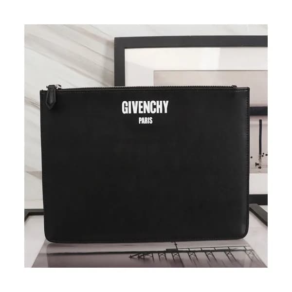 Givenchy 2019 Leather Clutch Bag,30cm - 지방시 2019 레… - 1