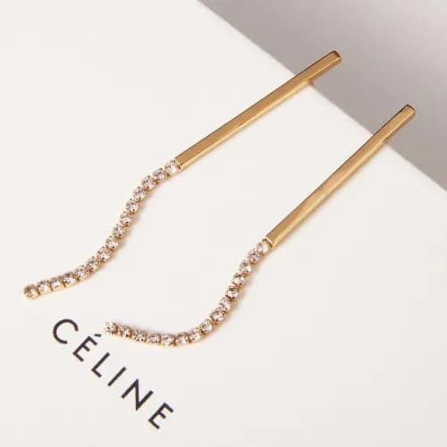 CELINE Vintage Earring -셀린느 빈티지 이어링 CEL0006.(옐로우… - 1
