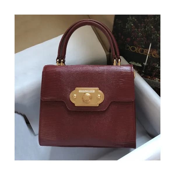 [럭셔리]Dolce&Gabbana 2019 Leather Tote Shoulder Bag … - 1