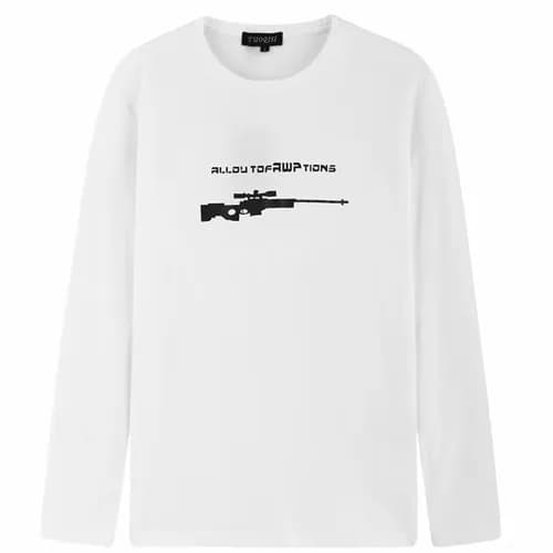 Armani 2019 Mens Cotton T-shirt - 알마니 2019 남성 코튼 긴… - 1