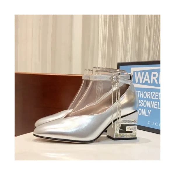 Gucci 2019 Ladies Leather Middle-heel - 구찌 2019 여… - 1