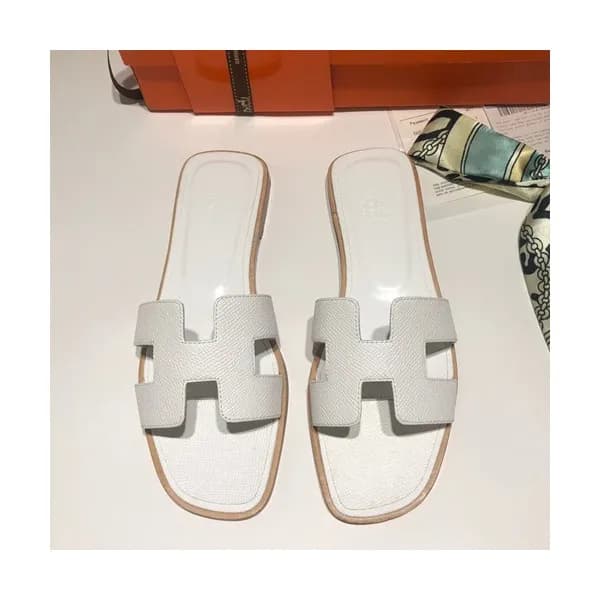 Hermes 2019 Ladies Oasis Leather Slipper - 에르메스 20… - 1