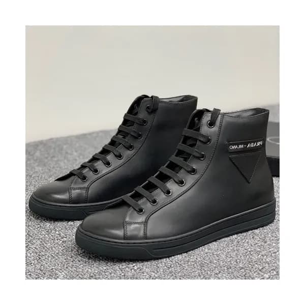 Prada 2019 Mens Leather Sneakers - 프라다 2019 남성용 레더… - 1