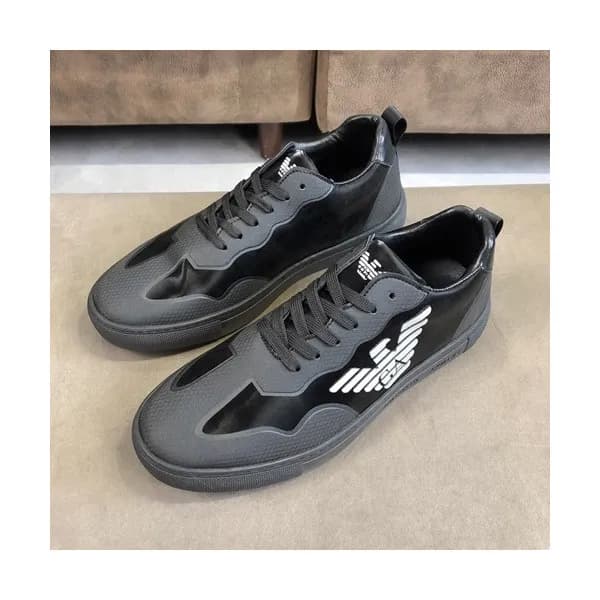 Armani 2019 Mens Leather Sneakers - 알마니 2019 남성용 레… - 1