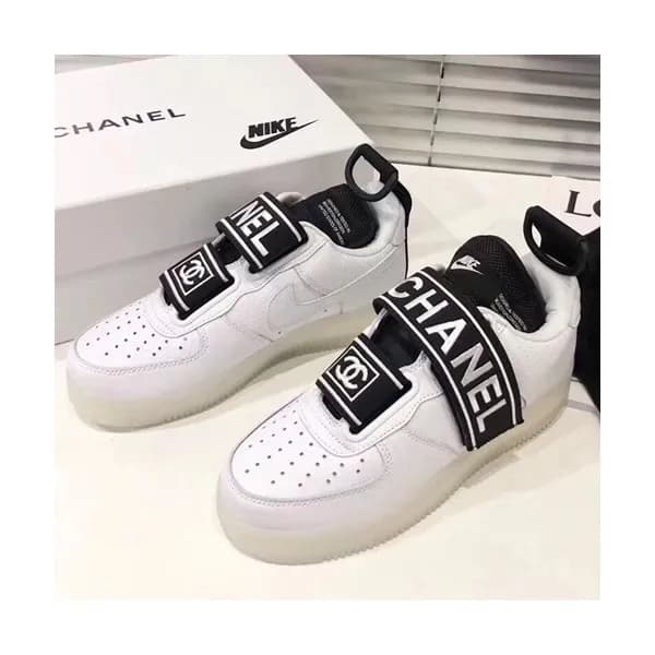Chanel x Nike 2019 Ladies Leather Sneakers - 샤넬 x … - 1