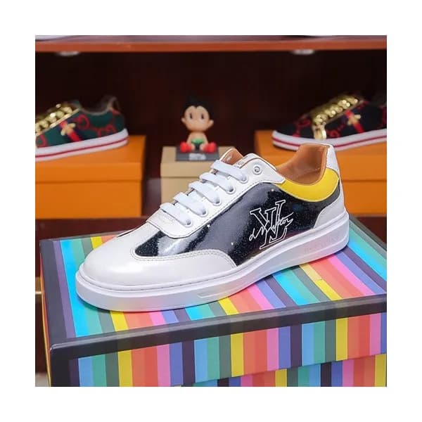 Louis Vuitton 2019 Mens Leather Sneakers - 루이비통 20… - 1