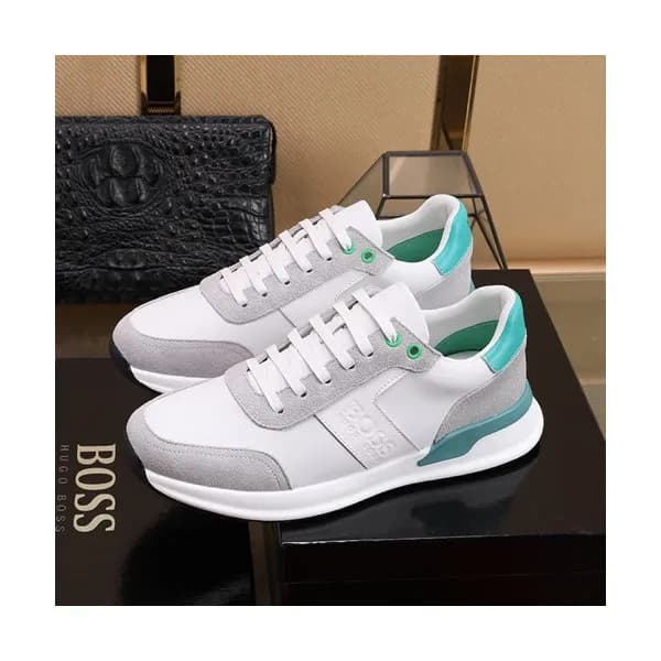 Hugo Boss 2019 Mens Leather Running Shoes - 휴고보스 2… - 1