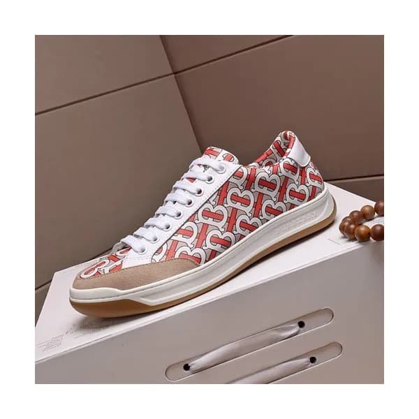 Burberry 2019 Mens Leather Sneakers - 버버리 2019 남성용… - 1