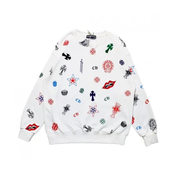 Chrome Hearts 2019 Mens Logo Cotton Man-to-man - 크… - 1