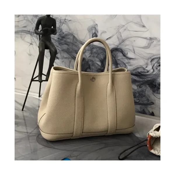 Hermes 2019 Garden Party Leather Tote Bag ,30cm - … - 1
