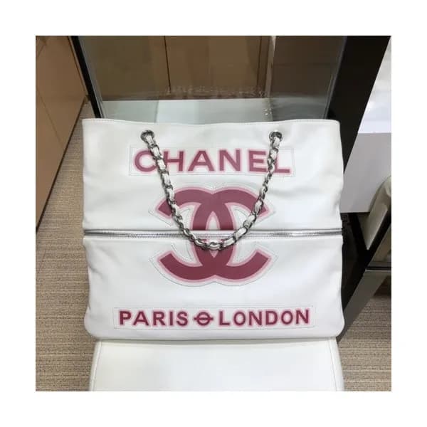Chanel 2019 Women Tote Shoulder Shopper Bag,38cm -… - 1