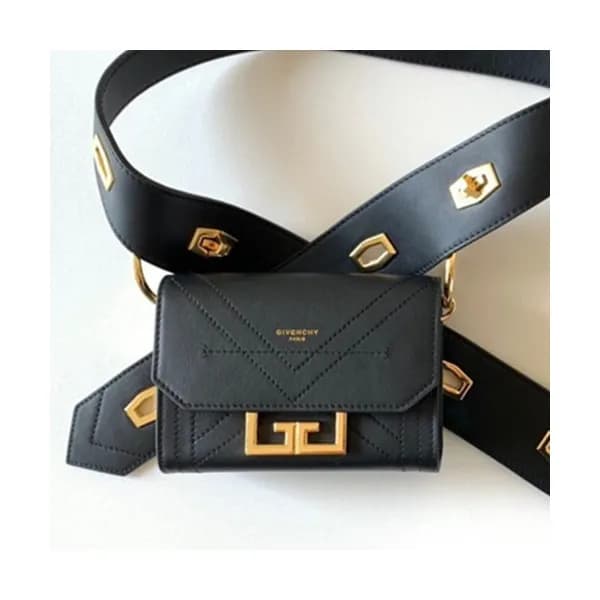 Givenchy 2019 Eden Leather Shoulder Bag / Hip Sack… - 1