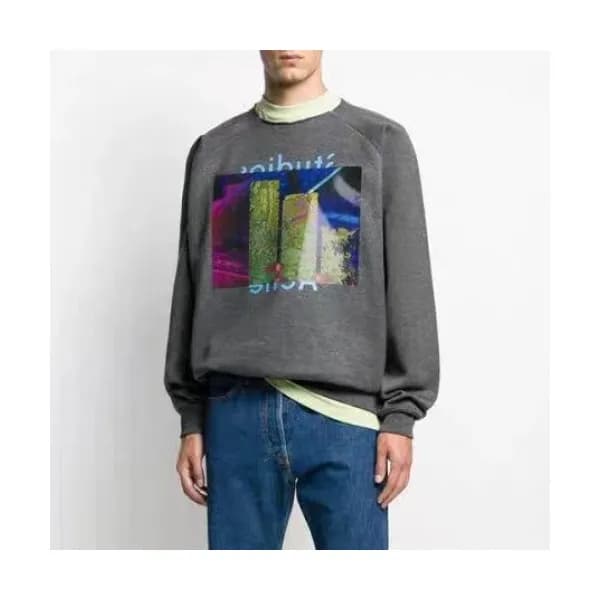 Acne 2019 Mm/Wm Logo Oversize Cotton Man-to-man - … - 1