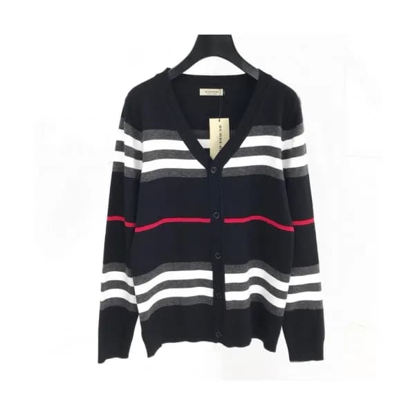 [버버리]Burberry 2020 Mens Vintage V-neck Wool Cardig… - 1
