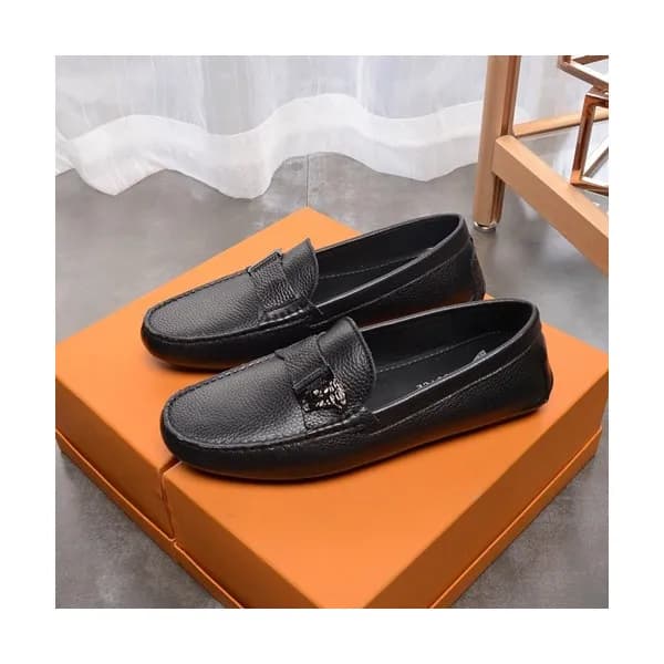 Versace 2020 Mens Leather Loafer - 베르사체 2020 남성용 … - 1