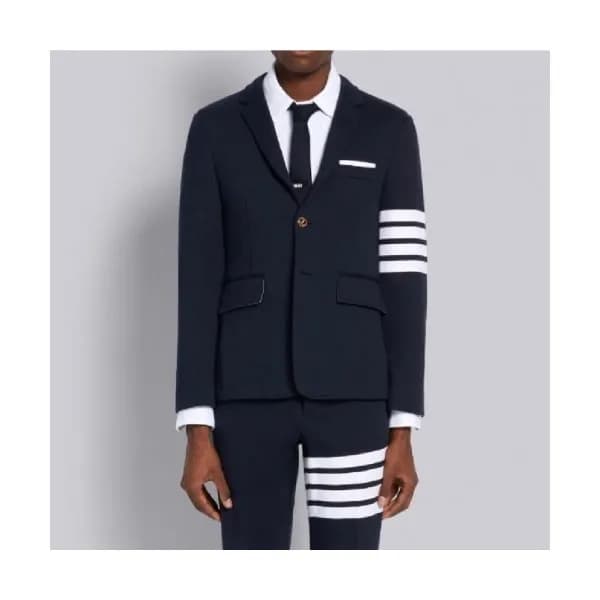 Thom Browne 2020 Mens Casual Cotton Suit Jackets -… - 1